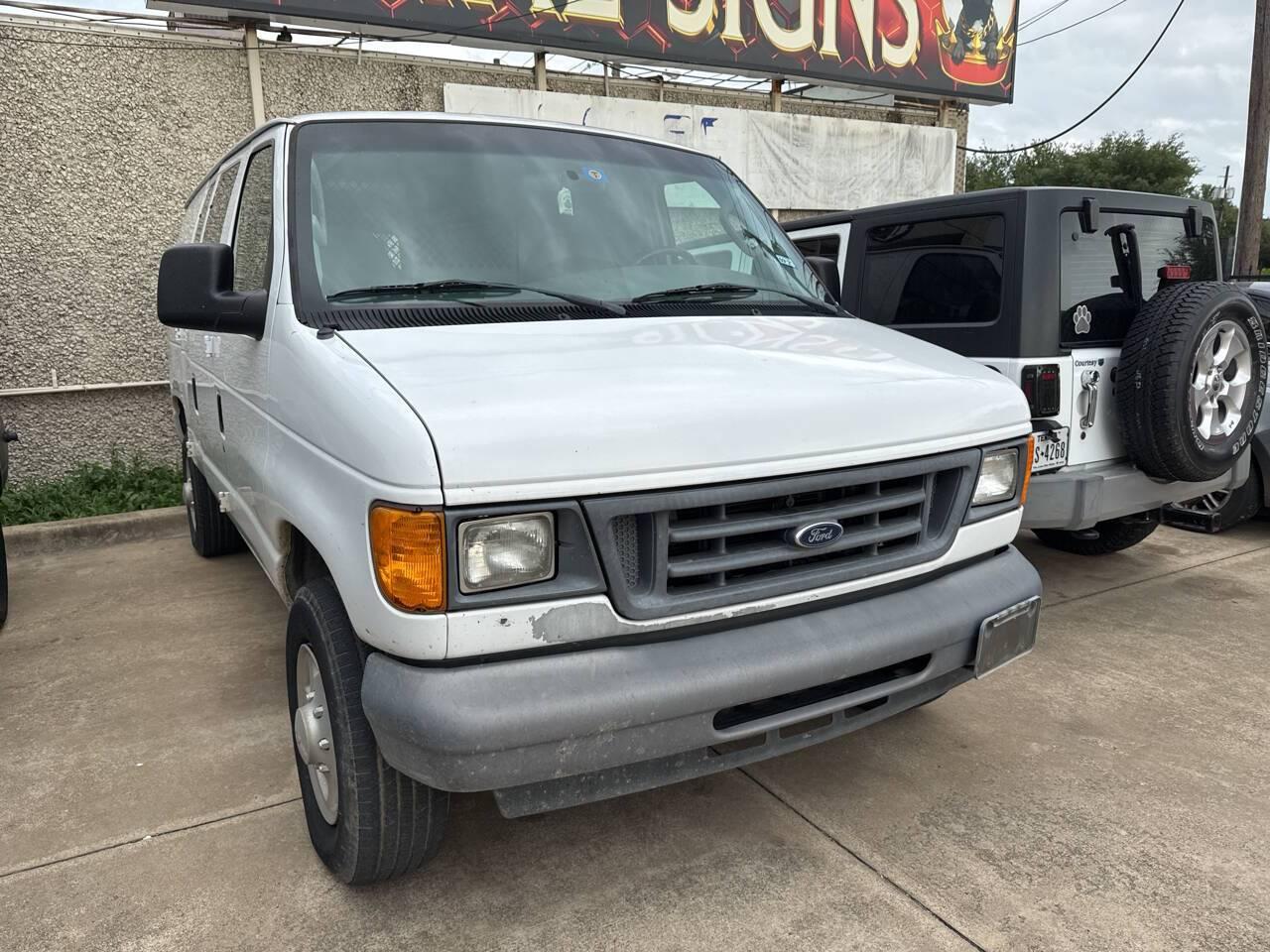 2007 Ford Econoline Cargo Van E-250 in Dallas TX For Sale - Image 1