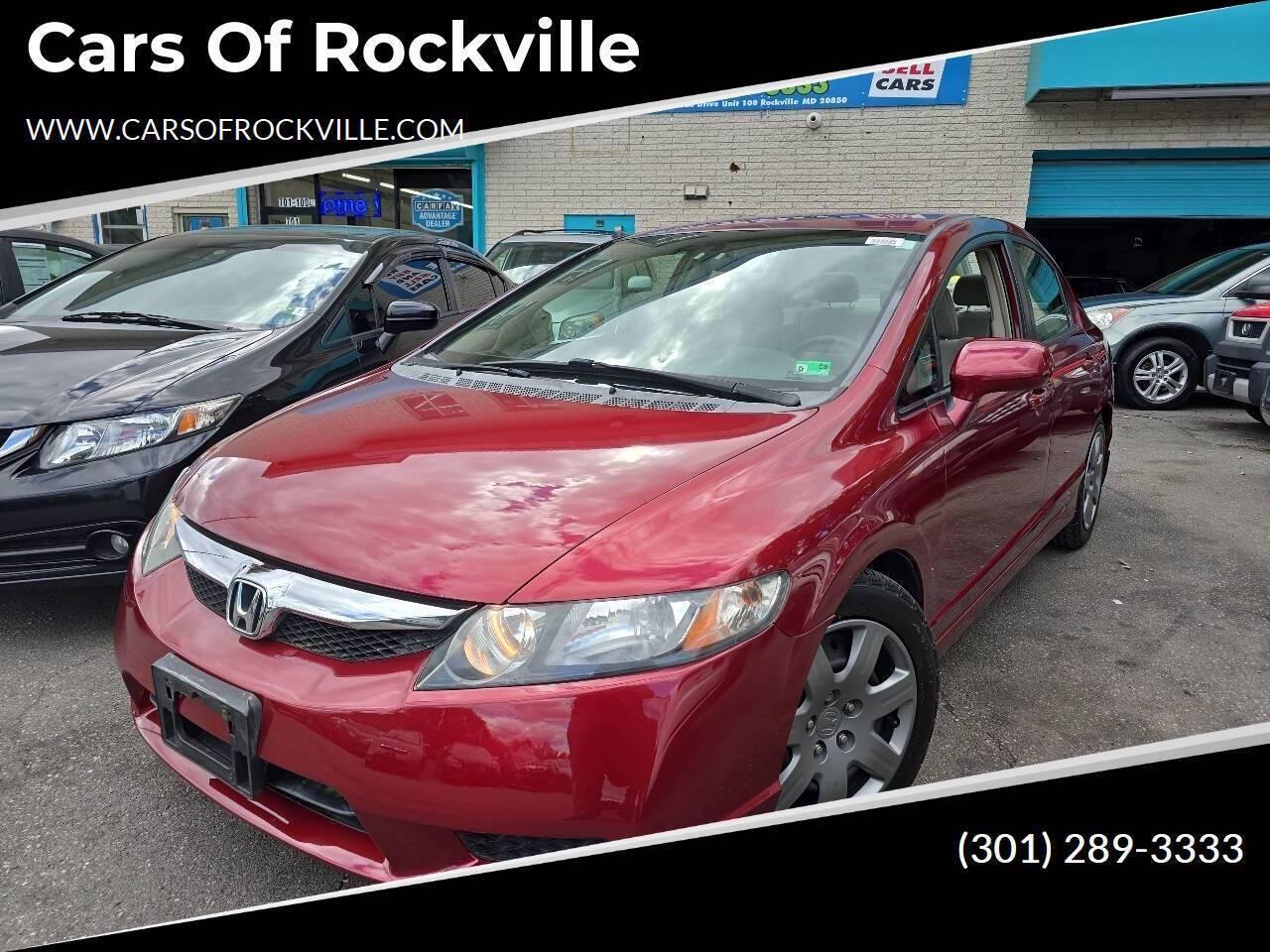 2009 Honda Civic LX in Rockville MD For Sale - Image 1
