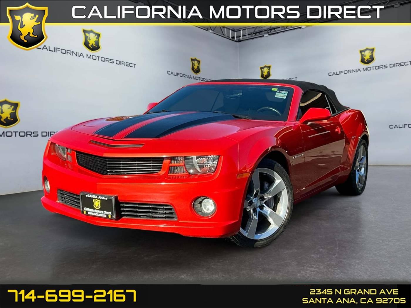 2012 Chevrolet Camaro 1SS in Santa Ana CA For Sale - Image 1