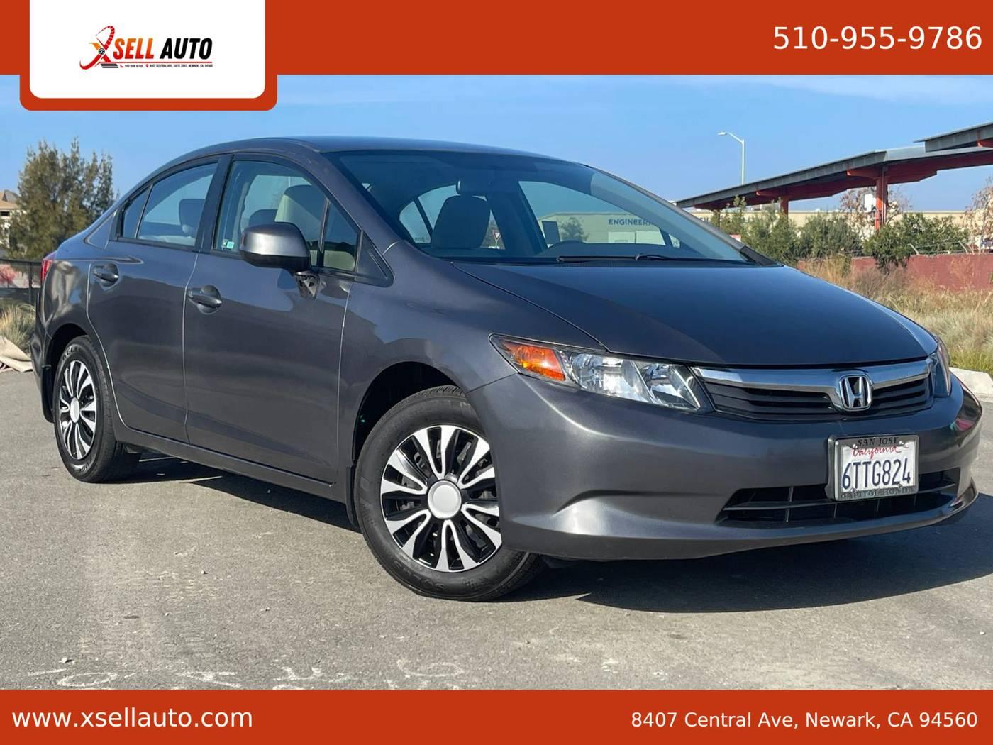 2012 Honda Civic LX in Newark CA For Sale - Image 1