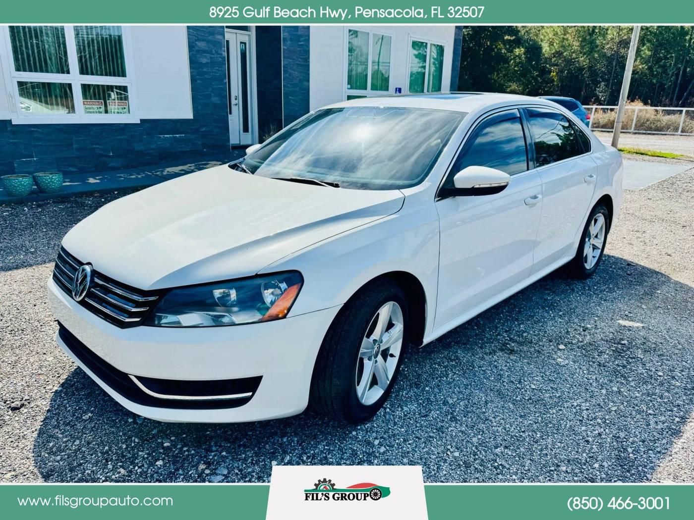 2012 Volkswagen Passat TDI SE in Pensacola FL For Sale - Image 1
