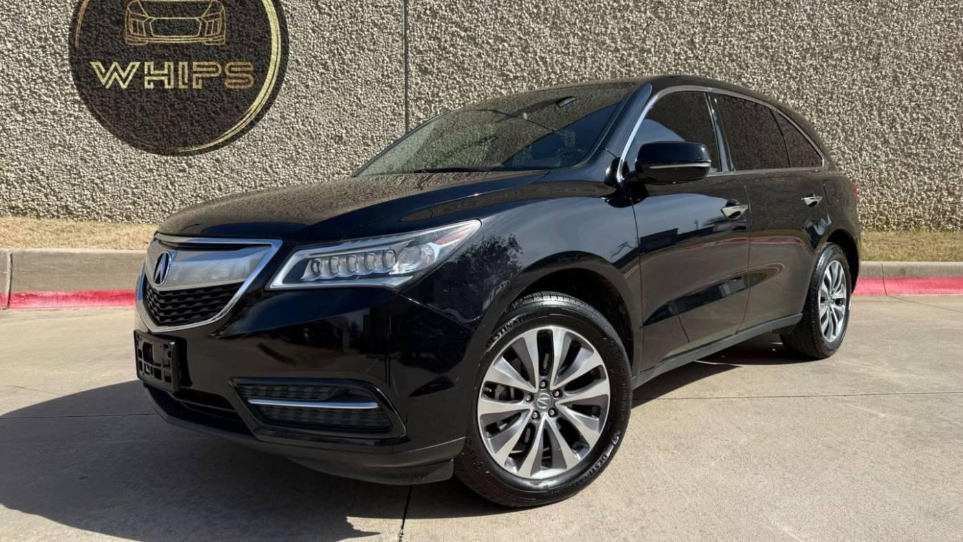 2014 Acura MDX Technology Package in Addison TX For Sale - Image 1