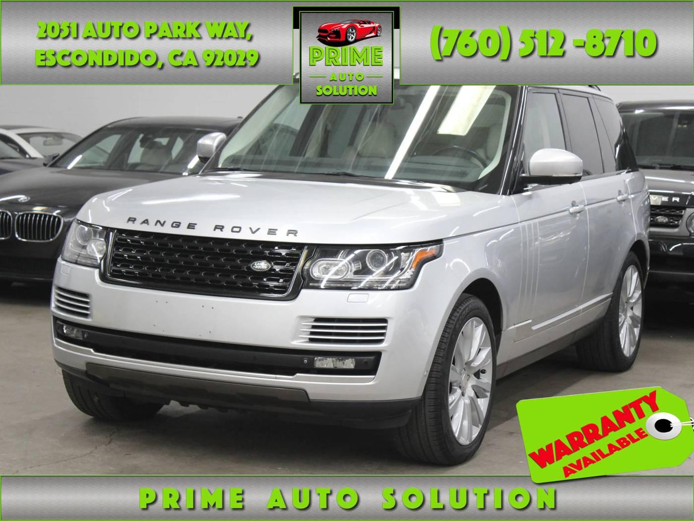 2014 Land Rover Range Rover Supercharged in Escondido CA For Sale - Image 1