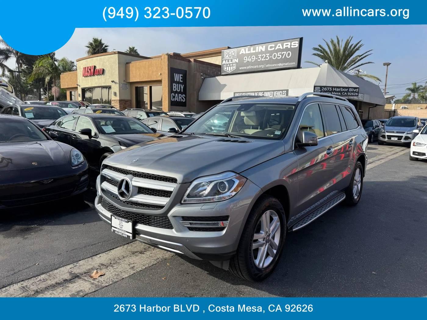 2014 Mercedes-Benz GL GL 450 in Costa Mesa CA For Sale - Image 1
