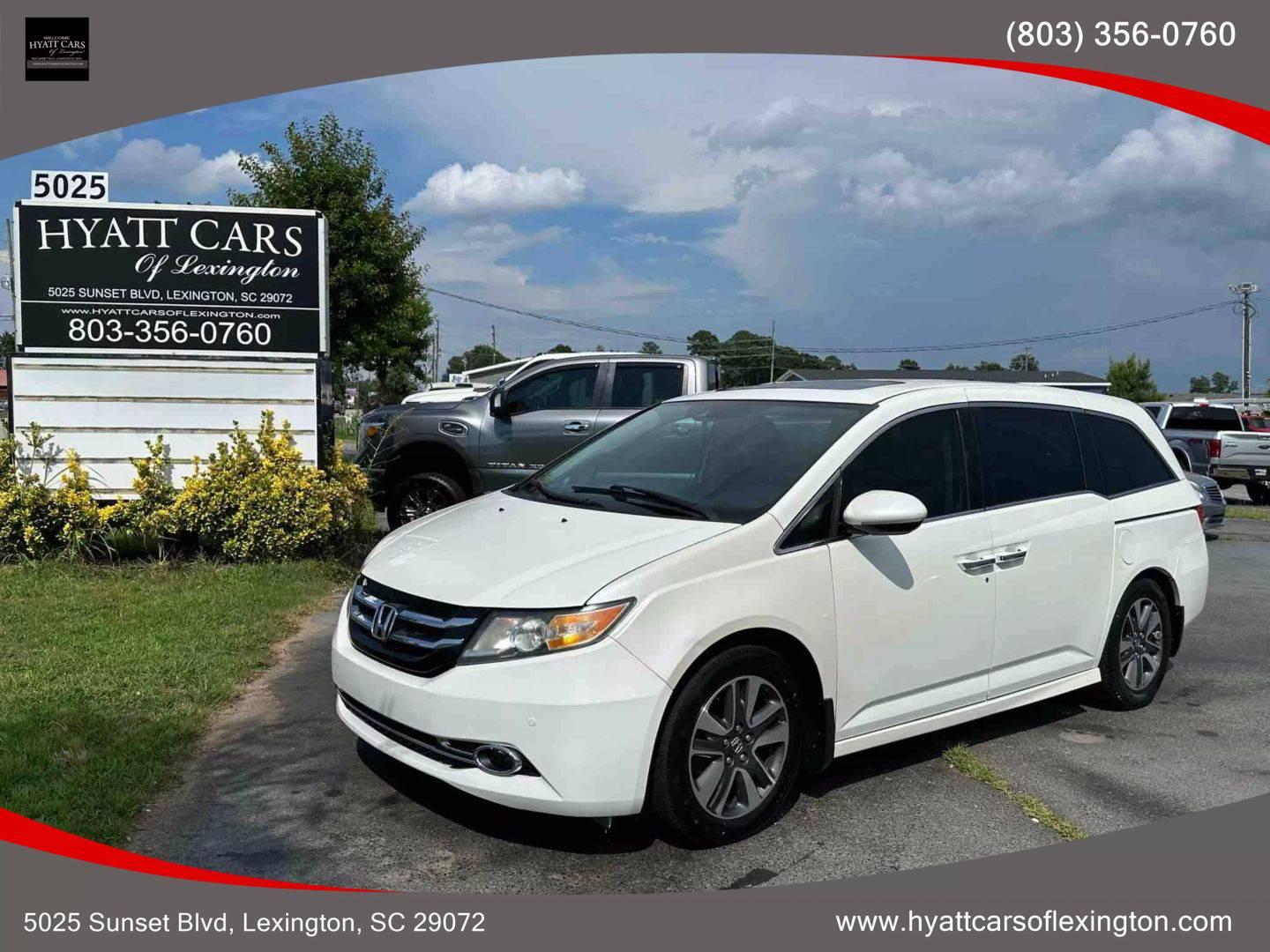 2015 Honda Odyssey Touring Elite in Lexington SC For Sale - Image 1