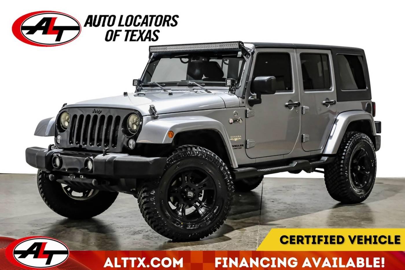 2015 Jeep Wrangler Sahara in Plano TX For Sale - Image 1