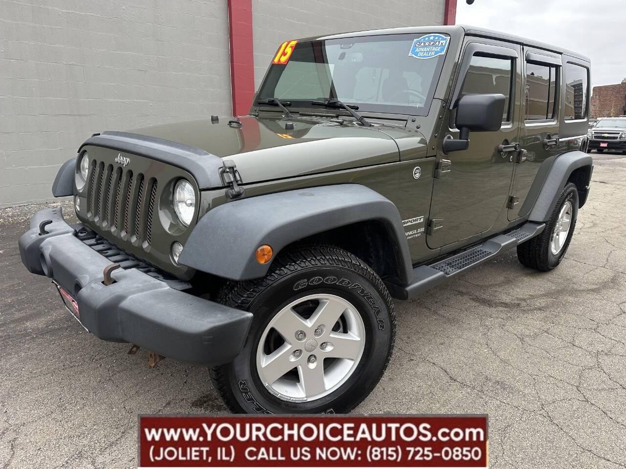 2015 Jeep Wrangler Sport in Joliet IL For Sale - Image 1