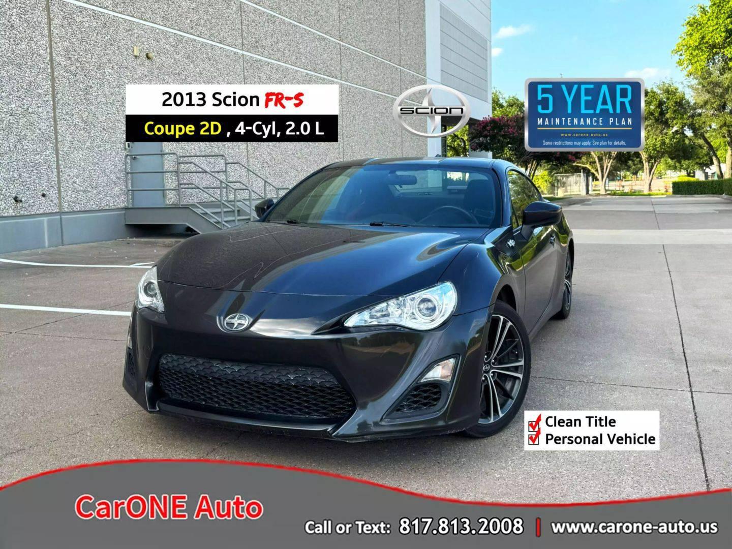 2015 Scion FR-S Release Series 1.0 in Garland TX For Sale - Image 1