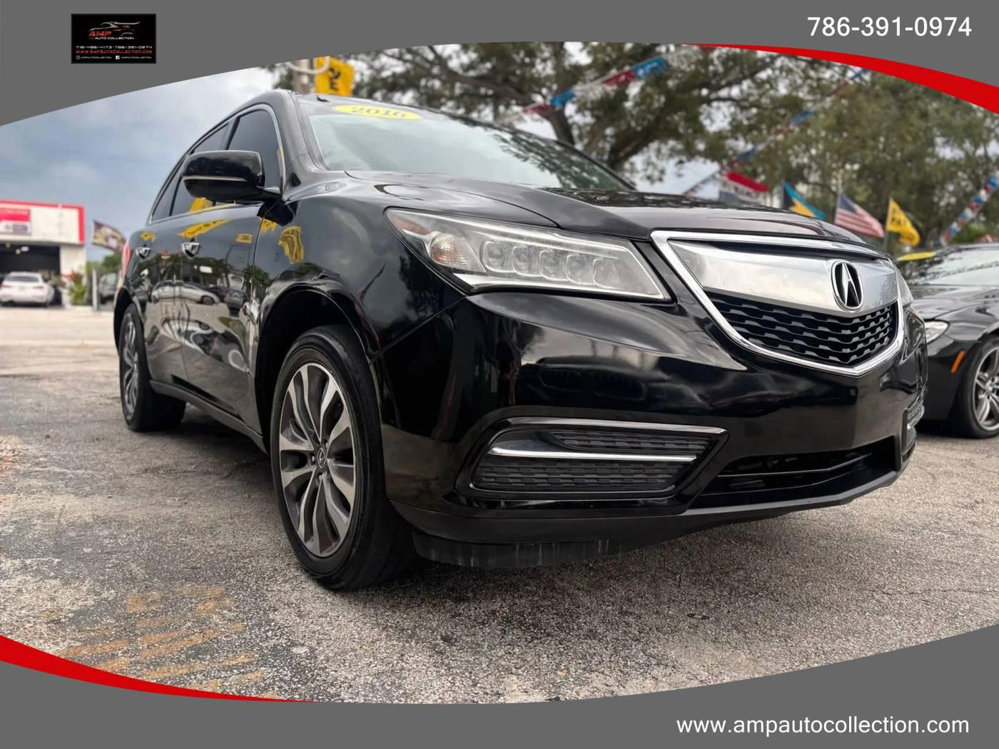 2016 Acura MDX Technology Package in Ft. Lauderdale FL For Sale - Image 1