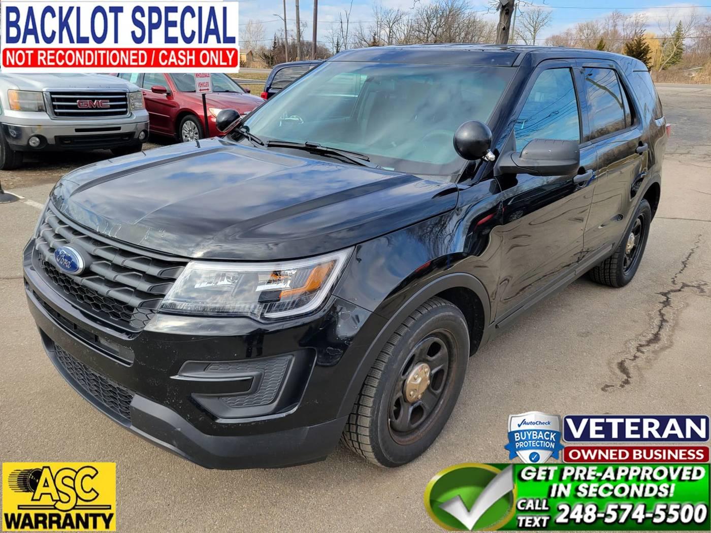 2016 Ford Utility Police Interceptor Base in Waterford MI For Sale - Image 1