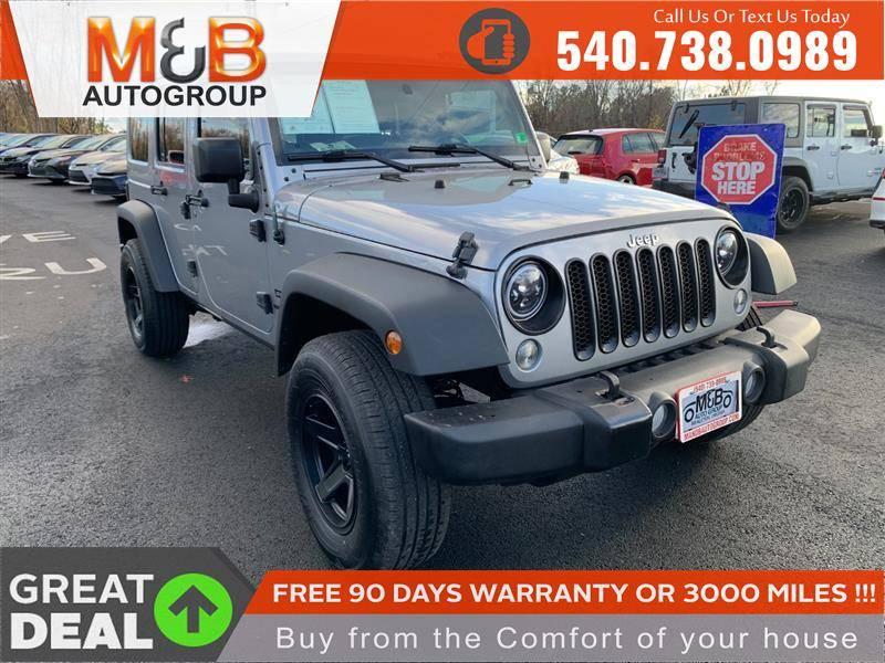 2016 Jeep Wrangler Sport in Bealeton VA For Sale - Image 1