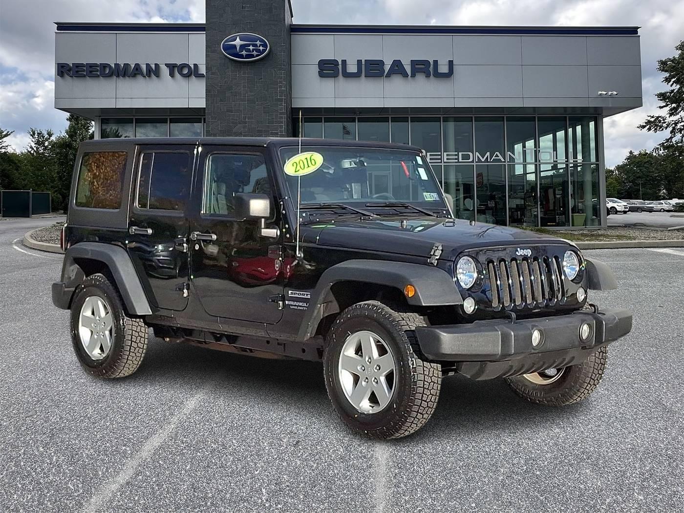 2016 Jeep Wrangler Sport in Exton PA For Sale - Image 1