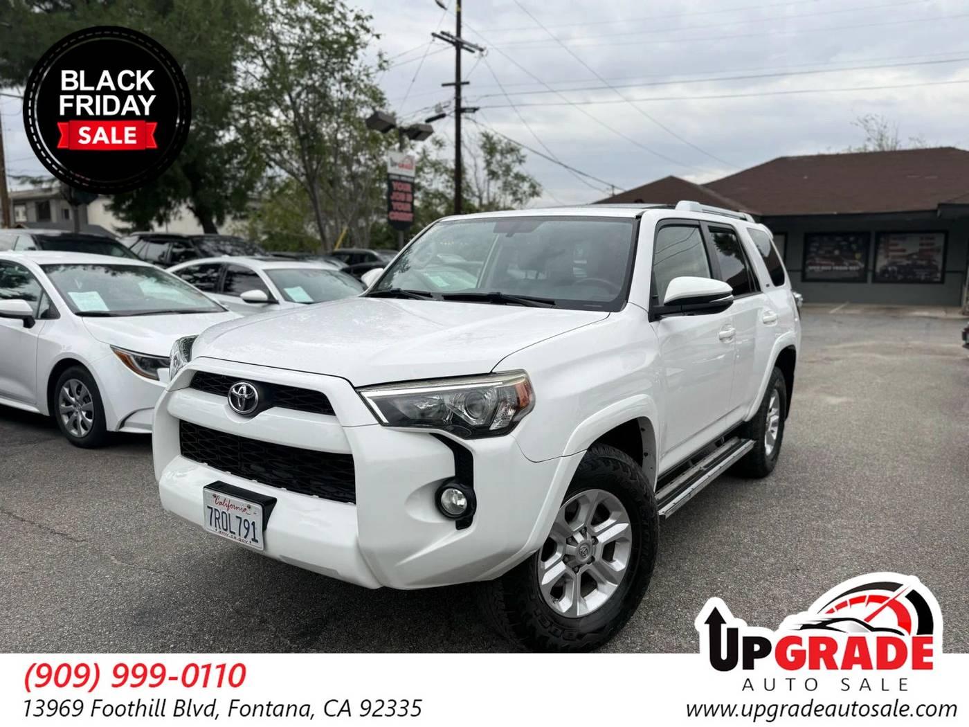 2016 Toyota 4Runner SR5 Premium in Fontana CA For Sale - Image 1
