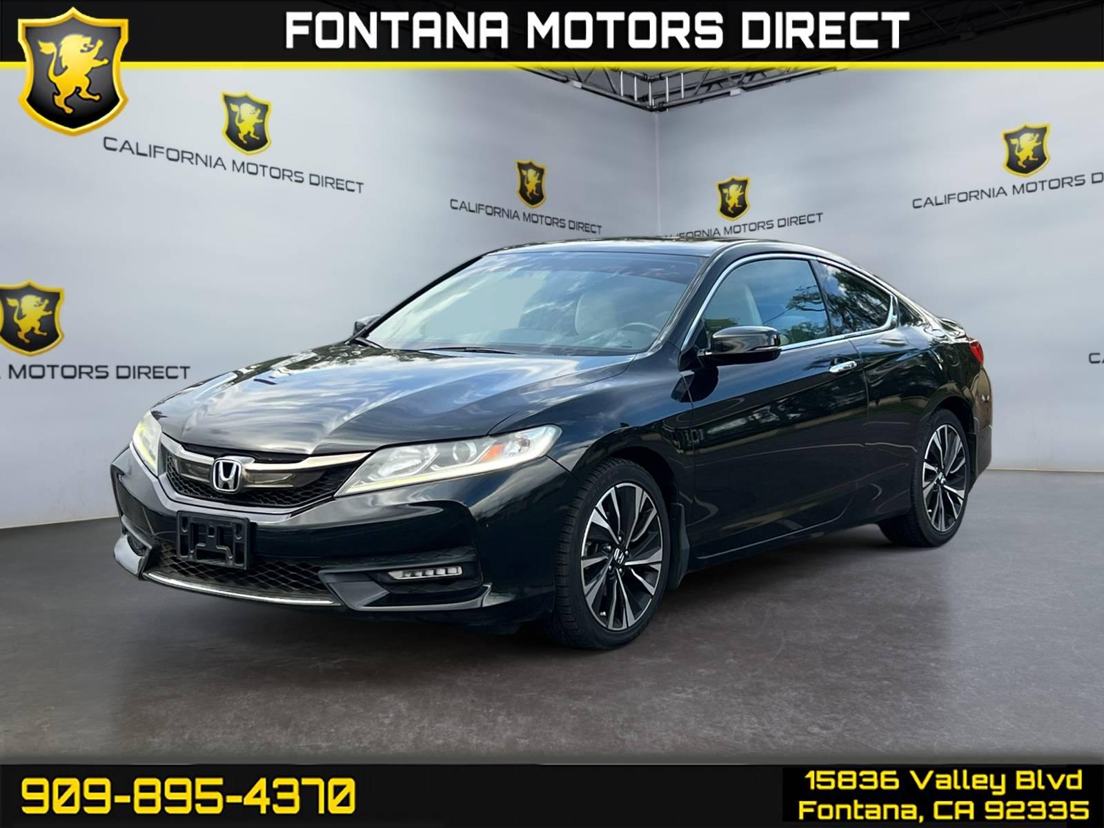 2017 Honda Accord EX-L in Fontana CA For Sale - Image 1