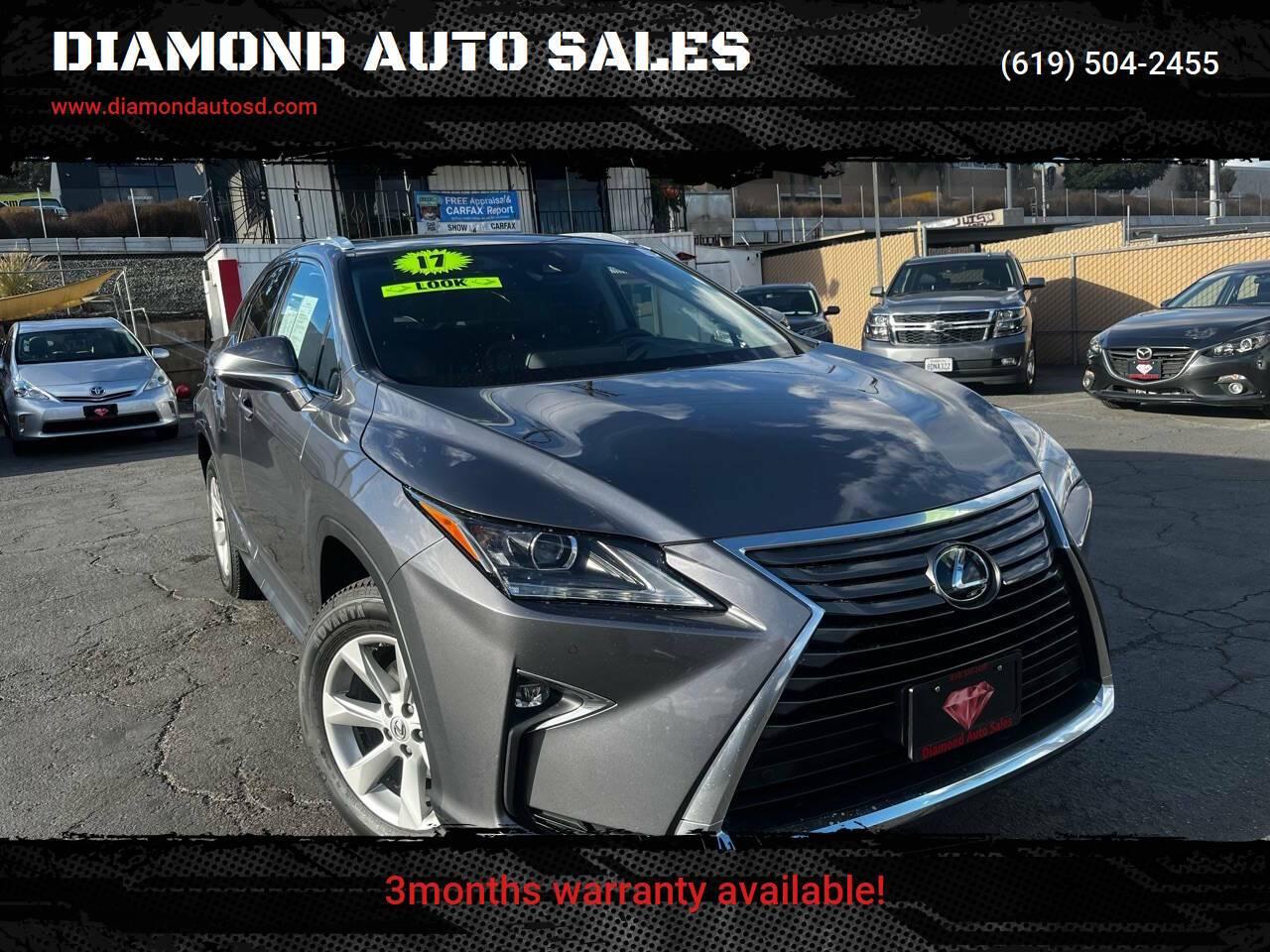 2017 Lexus RX RX 350 in El Cajon CA For Sale - Image 1