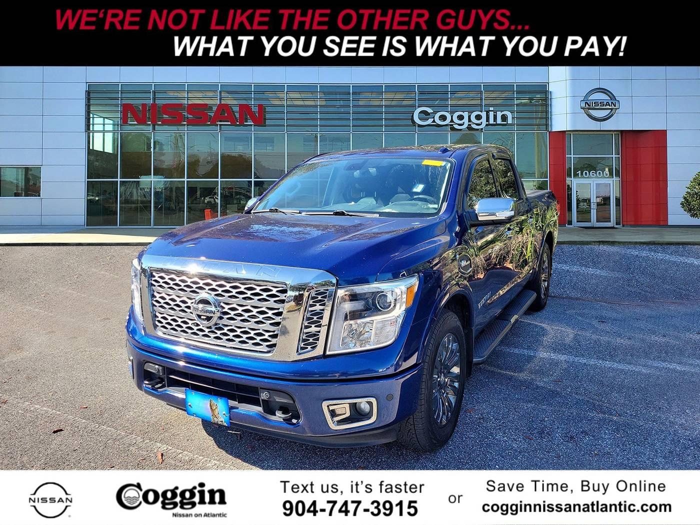 2017 Nissan Titan Platinum Reserve in Jacksonville FL For Sale - Image 1