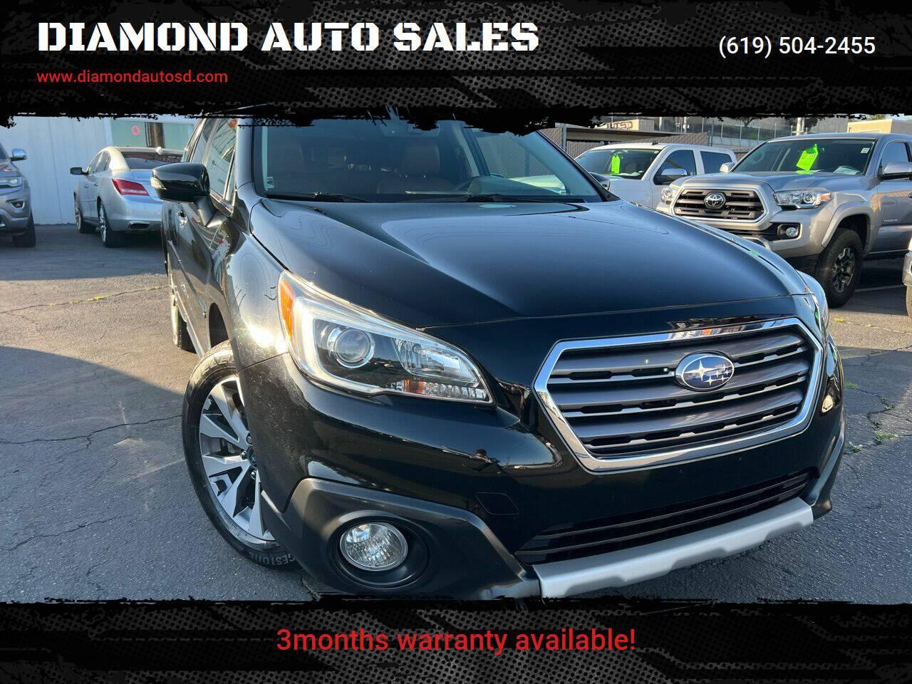 2017 Subaru Outback 2.5i Touring in El Cajon CA For Sale - Image 1