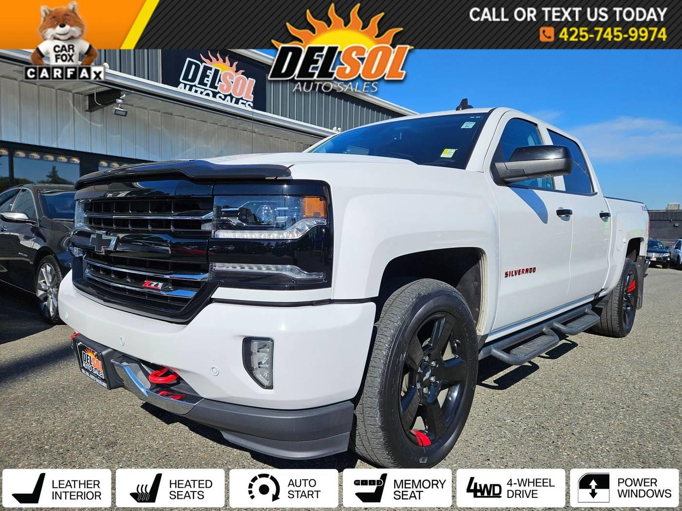 2018 Chevrolet Silverado 1500 LTZ in Everett WA For Sale - Image 1