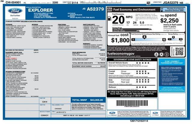 2018 Ford Explorer XLT in Jacksonville FL For Sale - Image 1