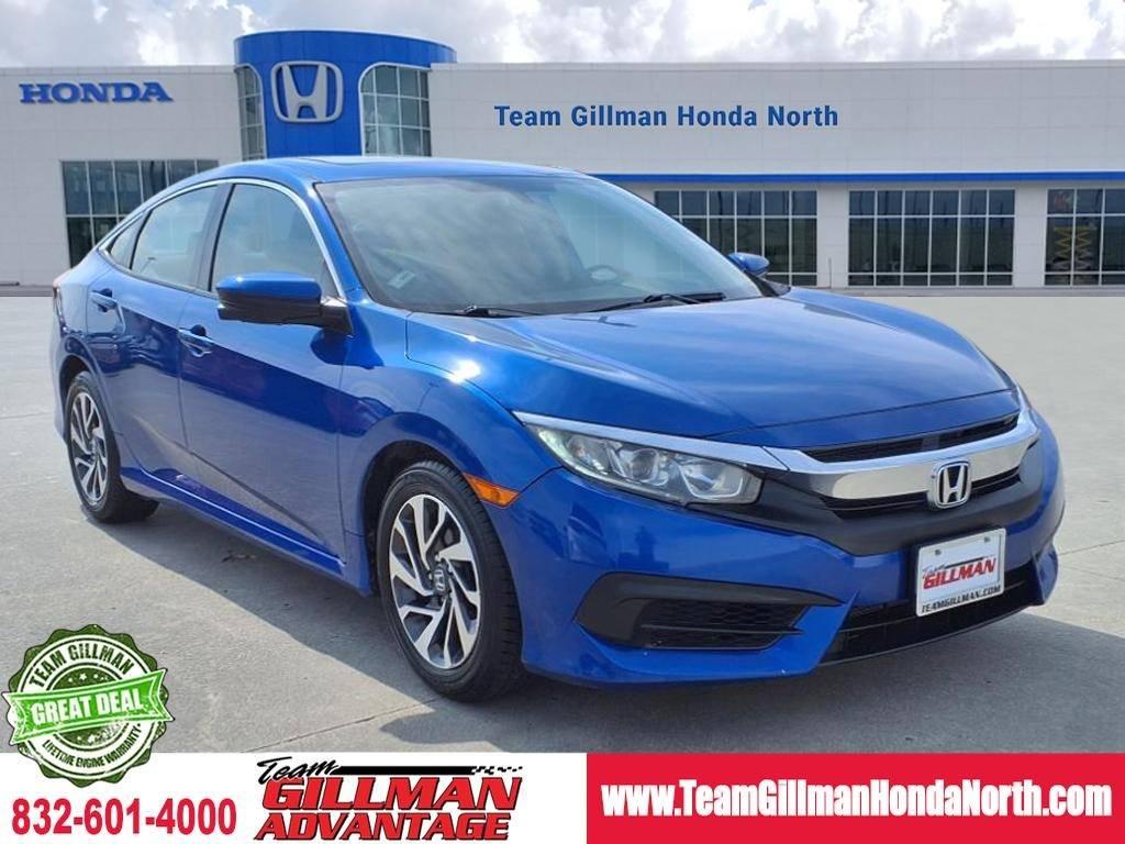 2018 Honda Civic EX in Houston TX For Sale - Image 1