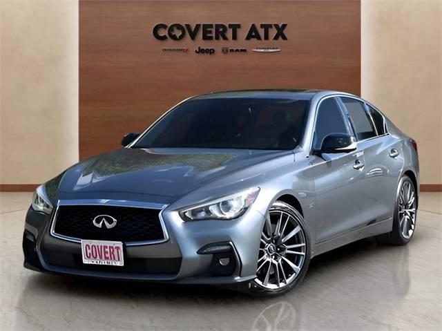 2018 INFINITI Q50 RED SPORT 400 in Austin TX For Sale - Image 1