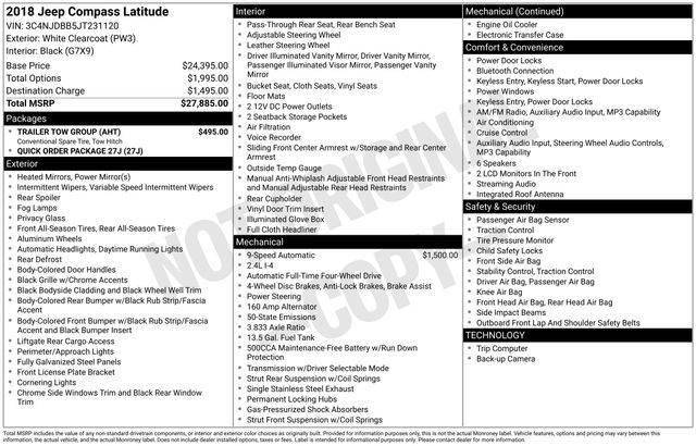 2018 Jeep Compass Latitude in Vicksburg MI For Sale - Image 1