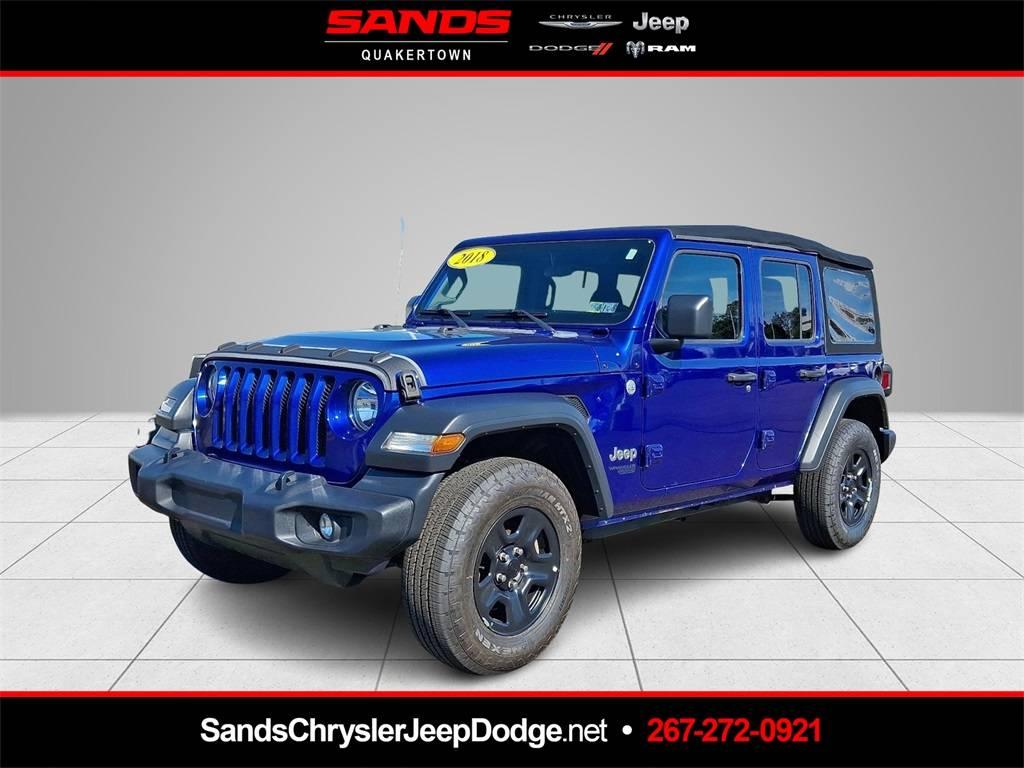 2018 Jeep Wrangler Sport S in Quakertown PA For Sale - Image 1