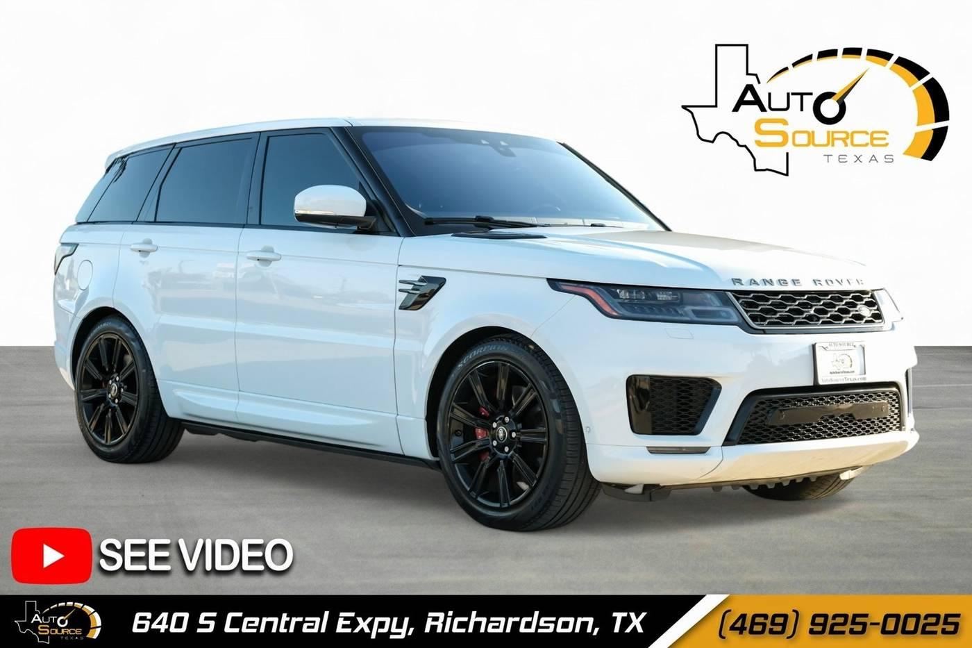 2018 Land Rover Range Rover Sport Supercharged in Richardson TX For Sale - Image 1