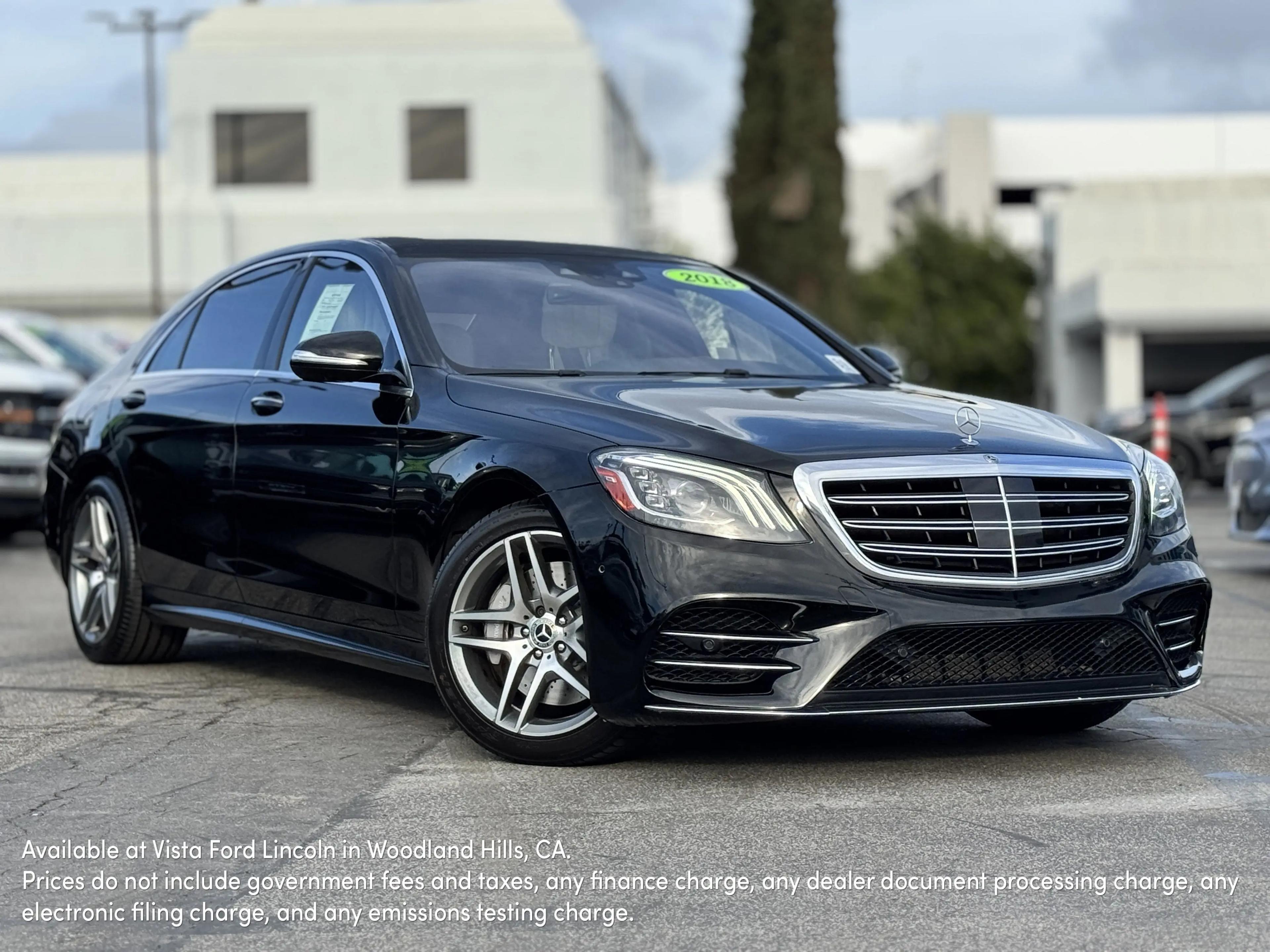 2018 Mercedes-Benz S-Class S 560 in Woodland Hills CA For Sale - Image 1