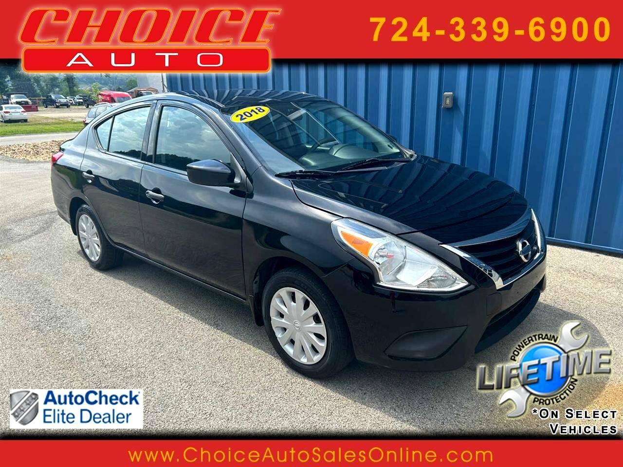 2018 Nissan Versa S in Murrysville PA For Sale - Image 1