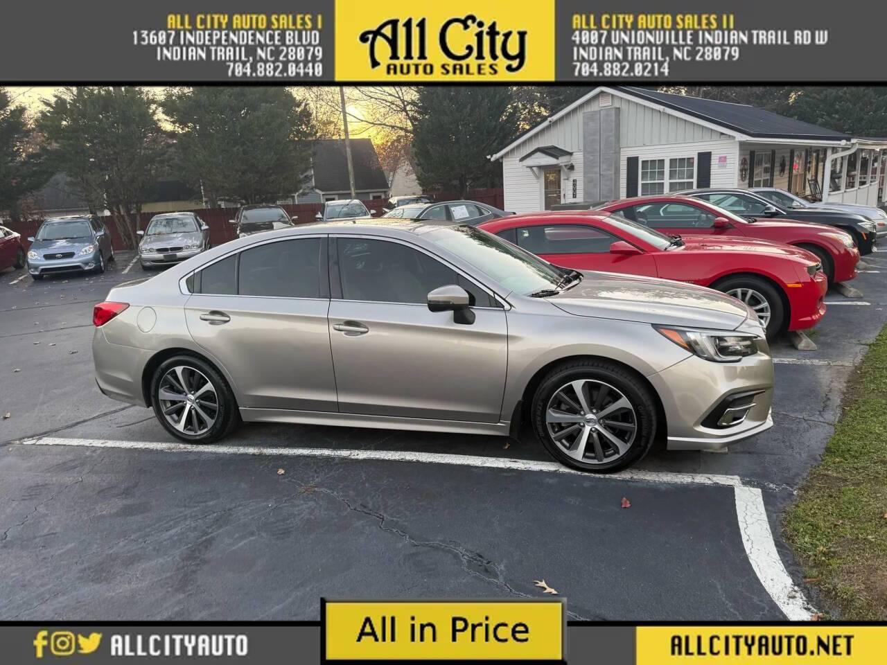 2018 Subaru Legacy 3.6R Limited in Indian Trail NC For Sale - Image 1