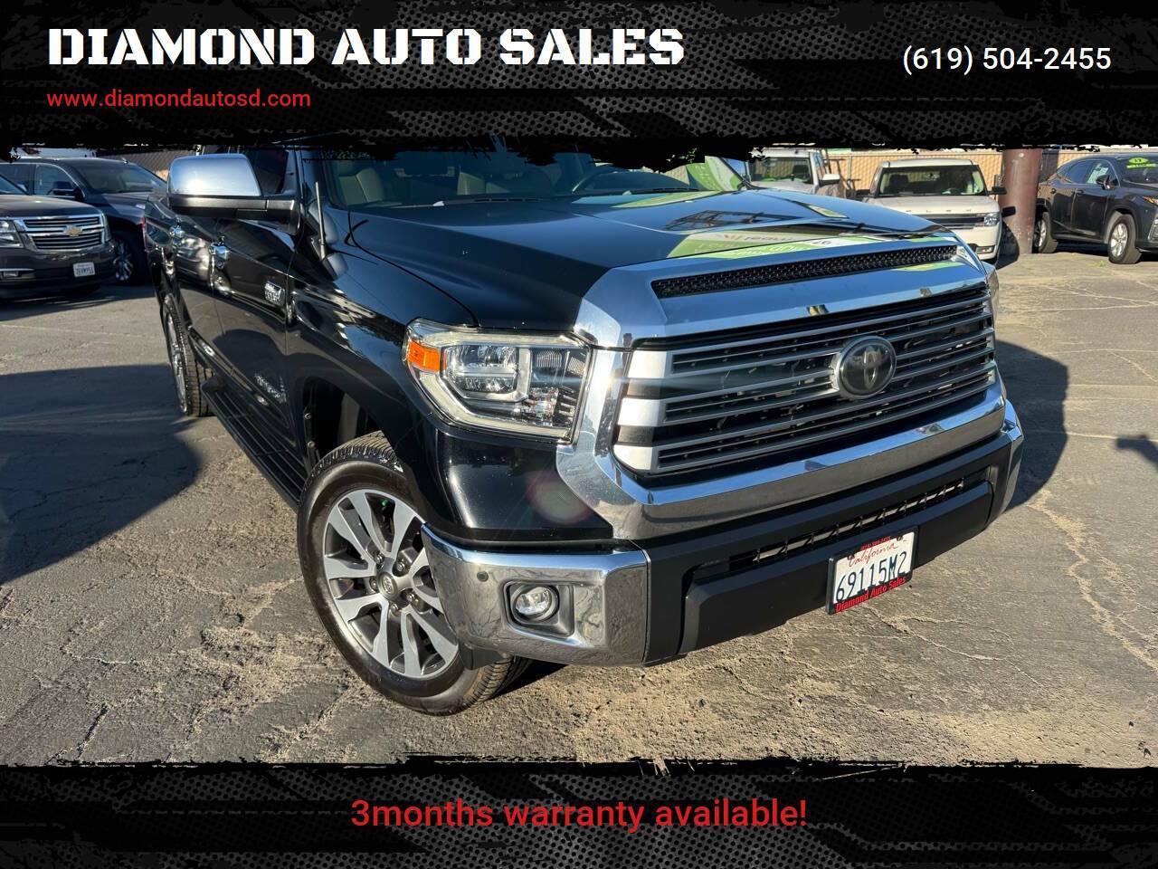 2018 Toyota Tundra Limited in El Cajon CA For Sale - Image 1
