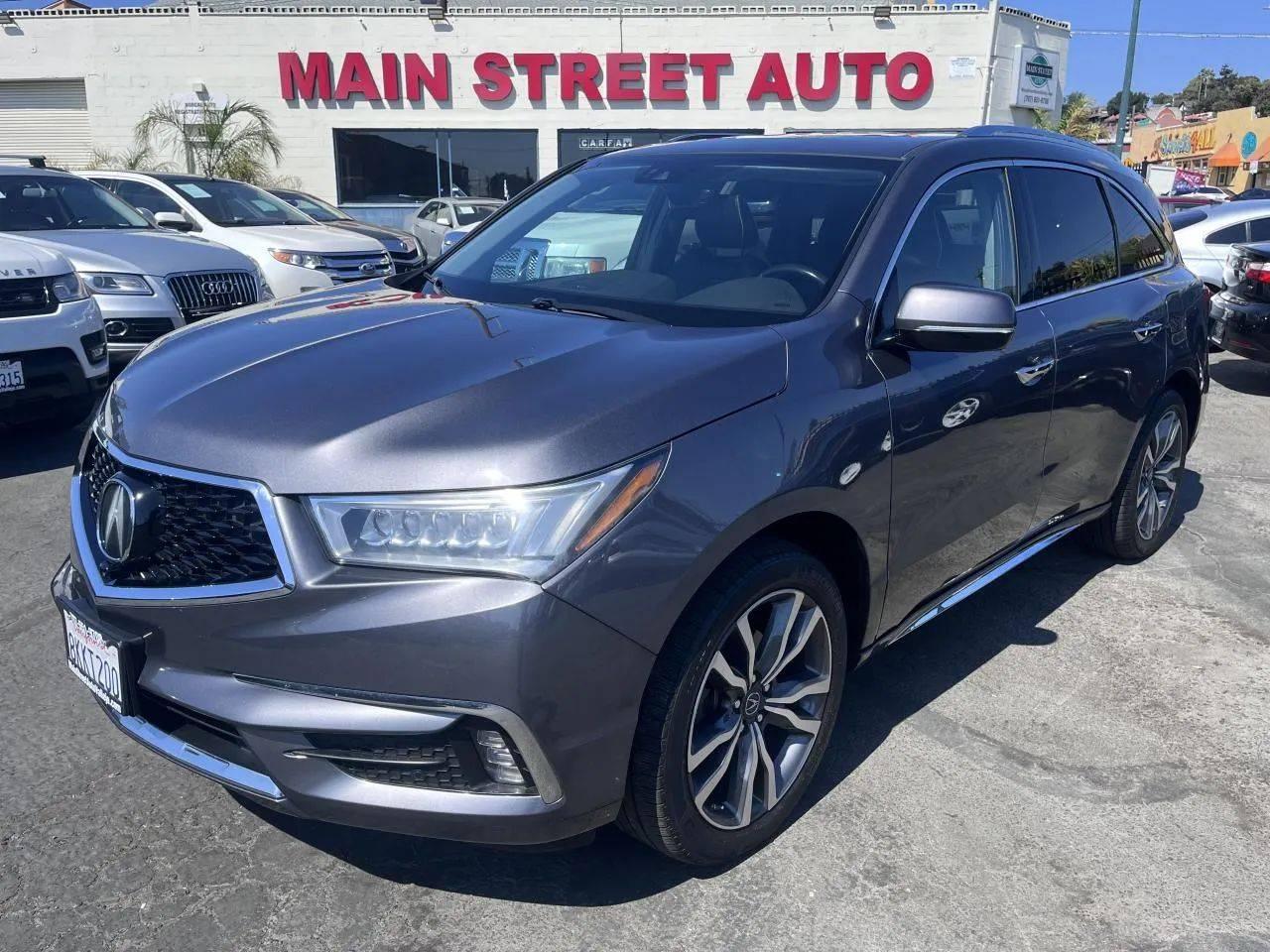 2019 Acura MDX Advance Package in Vallejo CA For Sale - Image 1