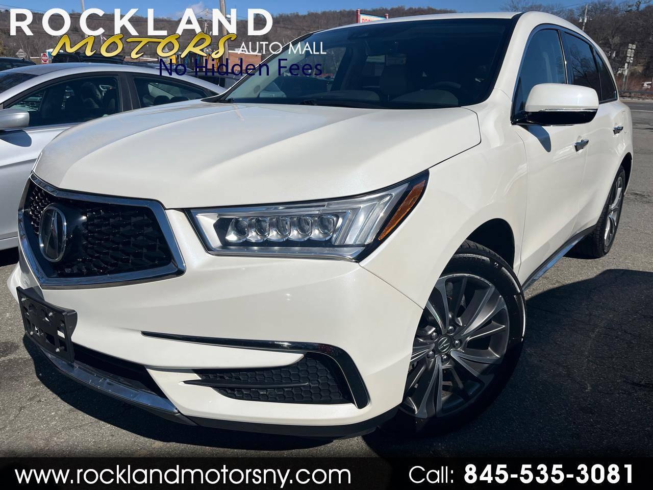 2019 Acura MDX Technology Package in West Nyack NY For Sale - Image 1