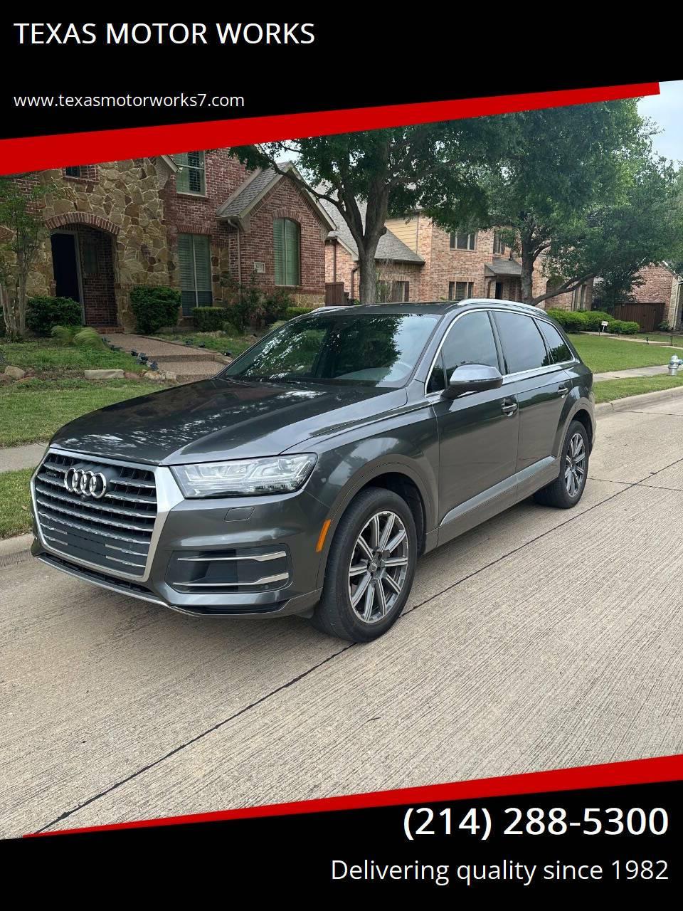 2019 Audi Q7 Premium Plus in Arlington TX For Sale - Image 1