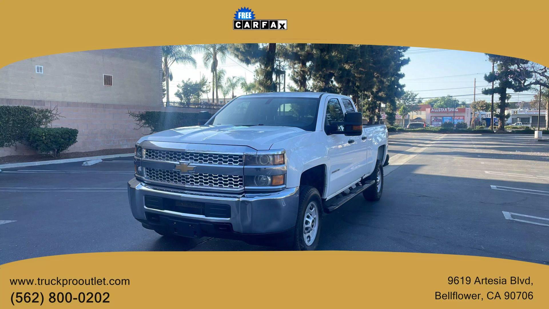 2019 Chevrolet Silverado 2500HD WT in Bellflower CA For Sale - Image 1