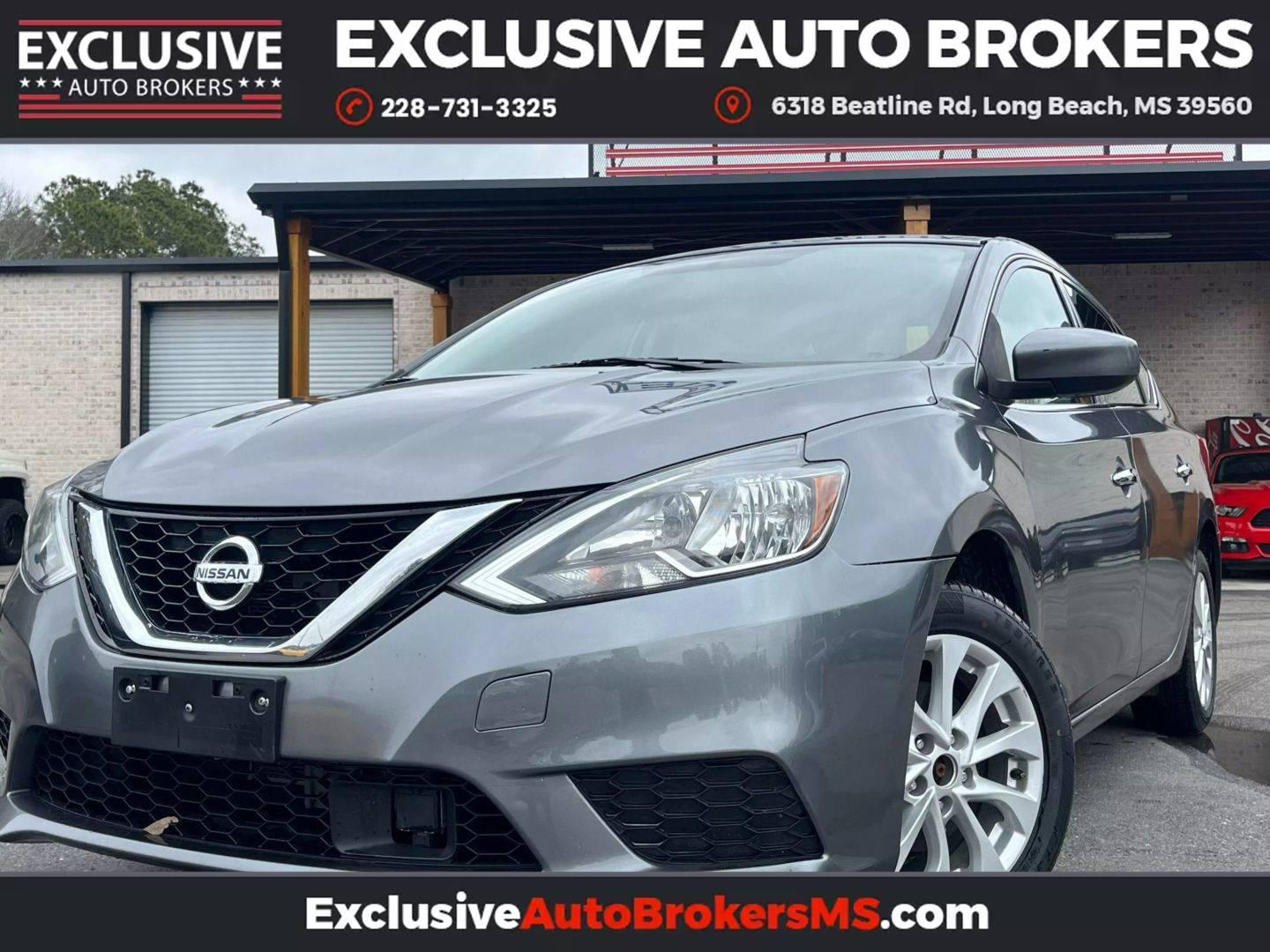 2019 Nissan Sentra SV in Long Beach MS For Sale - Image 1