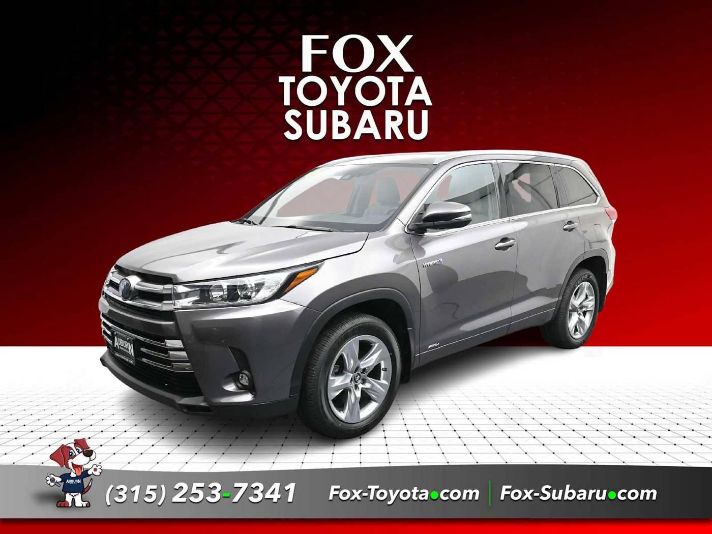 2019 Toyota Highlander Hybrid Limited in Auburn NY For Sale - Image 1
