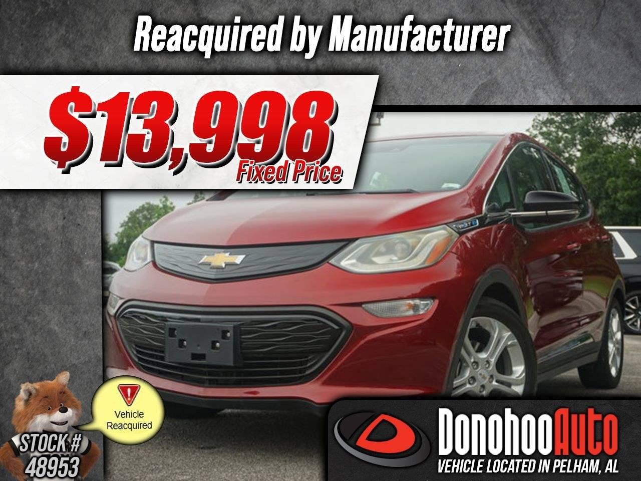 2020 Chevrolet Bolt EV LT in Pelham AL For Sale - Image 1