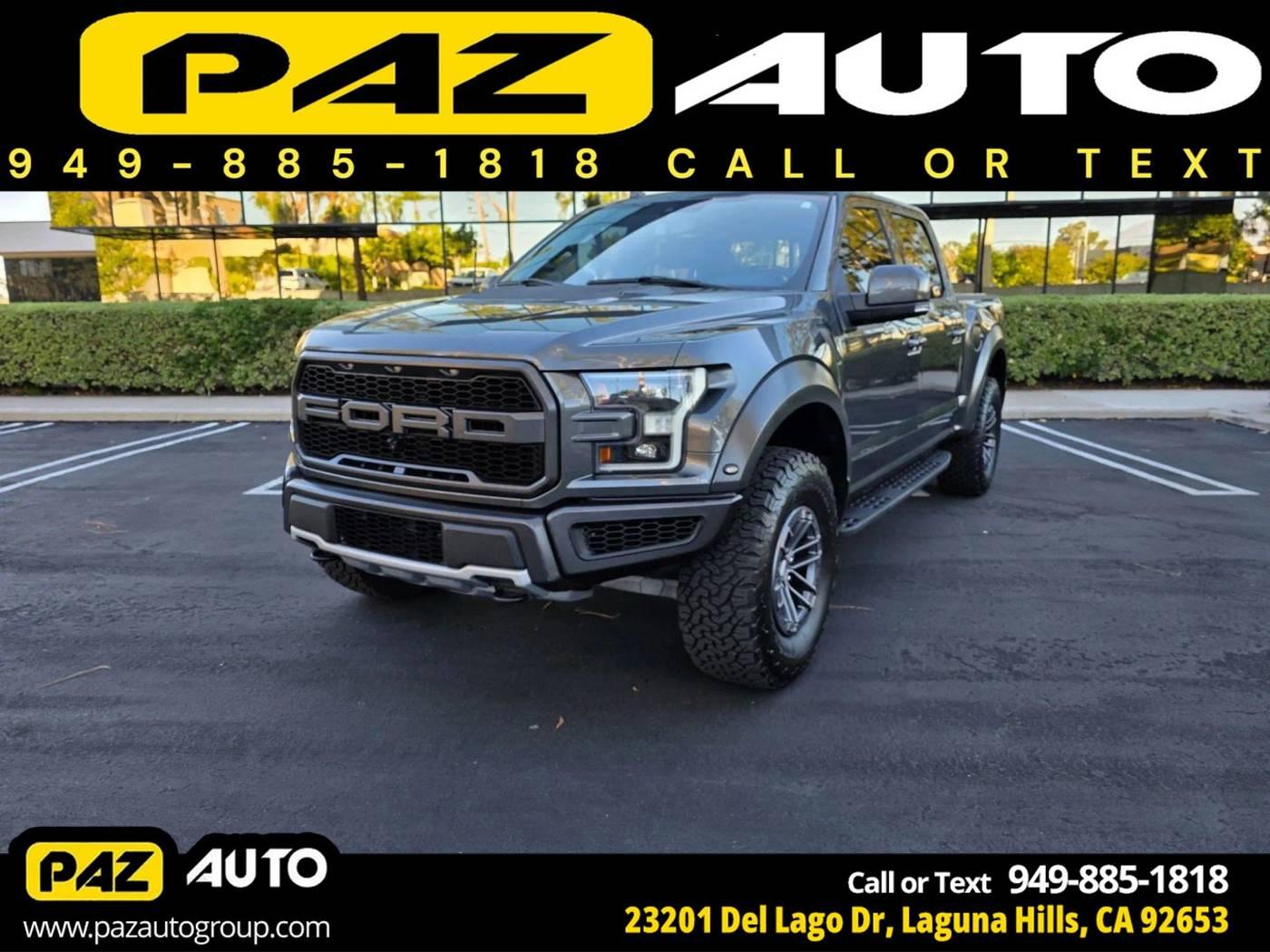 2020 Ford F-150 Raptor in Laguna Hills CA For Sale - Image 1