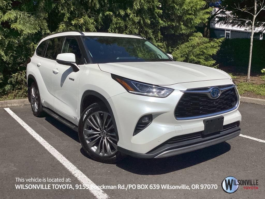 2020 Toyota Highlander Hybrid Limited Platinum in Wilsonville OR For Sale - Image 1