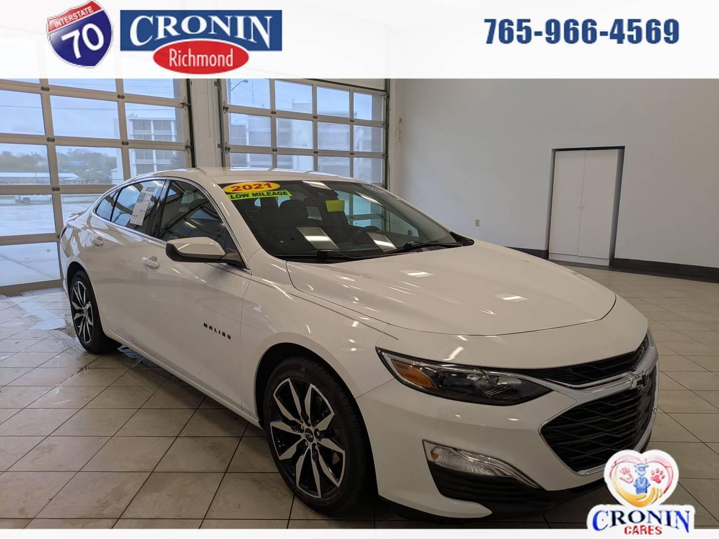 2021 Chevrolet Malibu RS in Richmond IN For Sale - Image 1