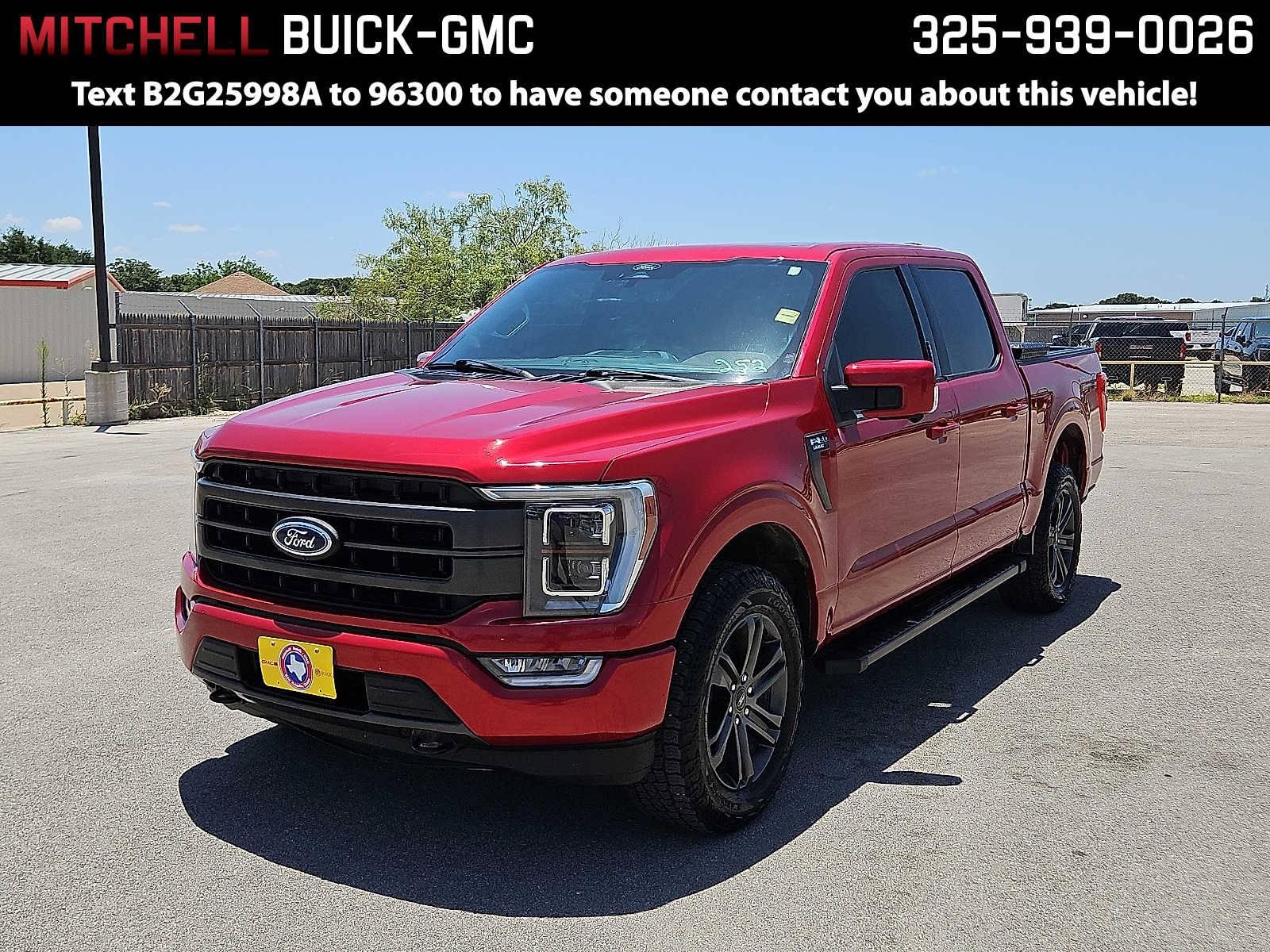 2021 Ford F-150 Lariat in San Angelo TX For Sale - Image 1