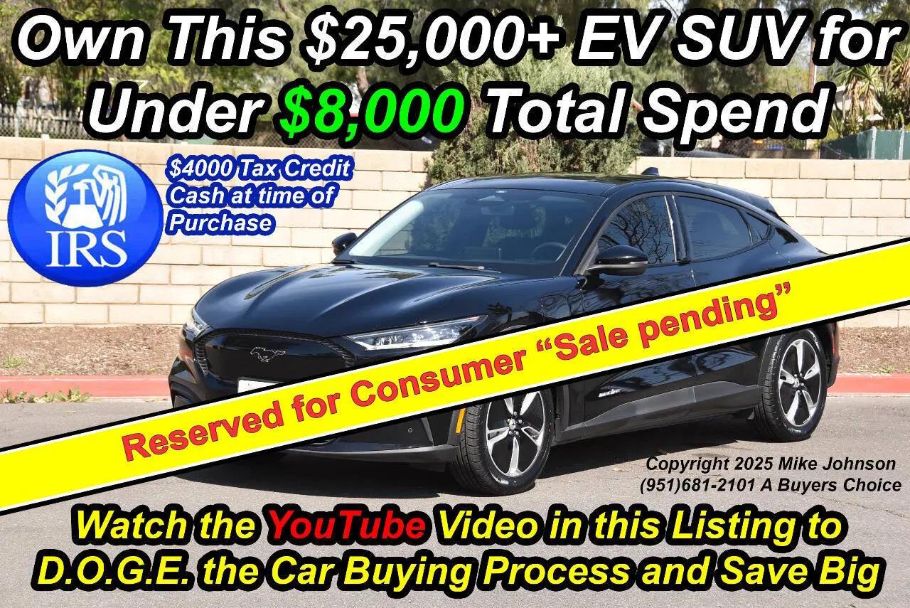 2021 Ford Mustang Mach-E Select in Riverside CA For Sale - Image 1