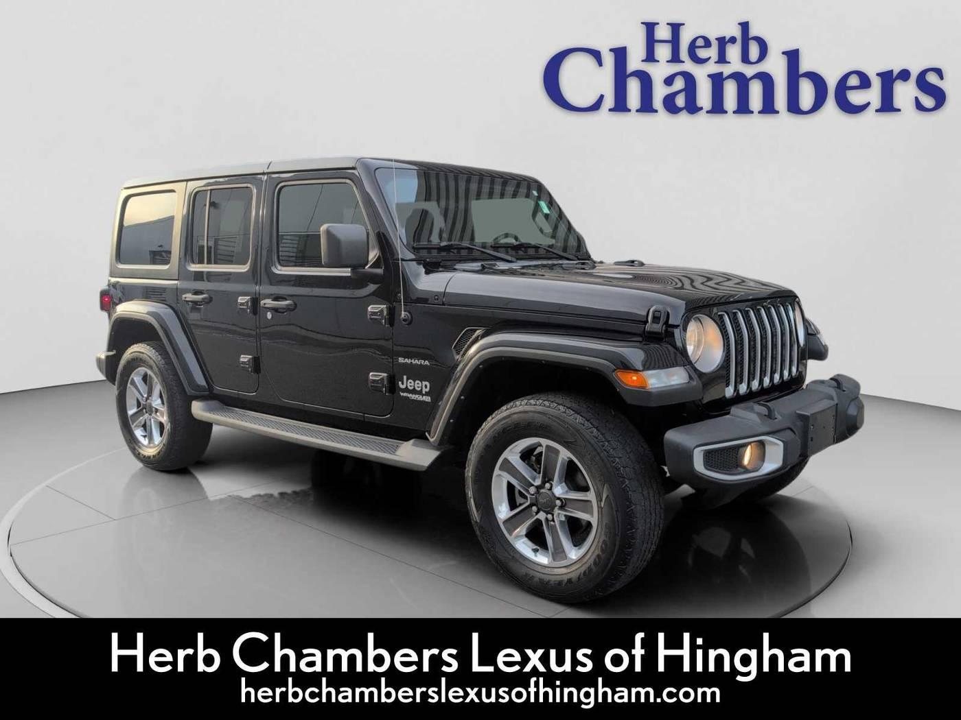 2021 Jeep Wrangler Sahara in Hingham MA For Sale - Image 1