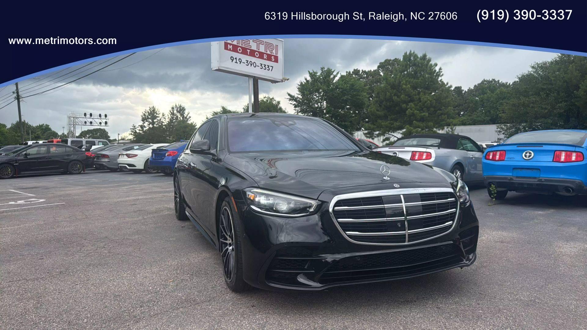 2021 Mercedes-Benz S-Class S 580 in Raleigh NC For Sale - Image 1