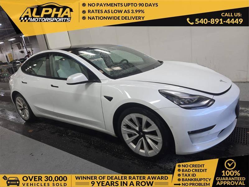 2021 Tesla Model 3 Long Range in Fredricksburg VA For Sale - Image 1