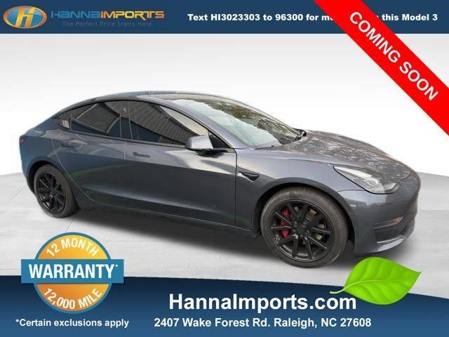 2021 Tesla Model 3 Standard Range Plus in Raleigh NC For Sale - Image 1