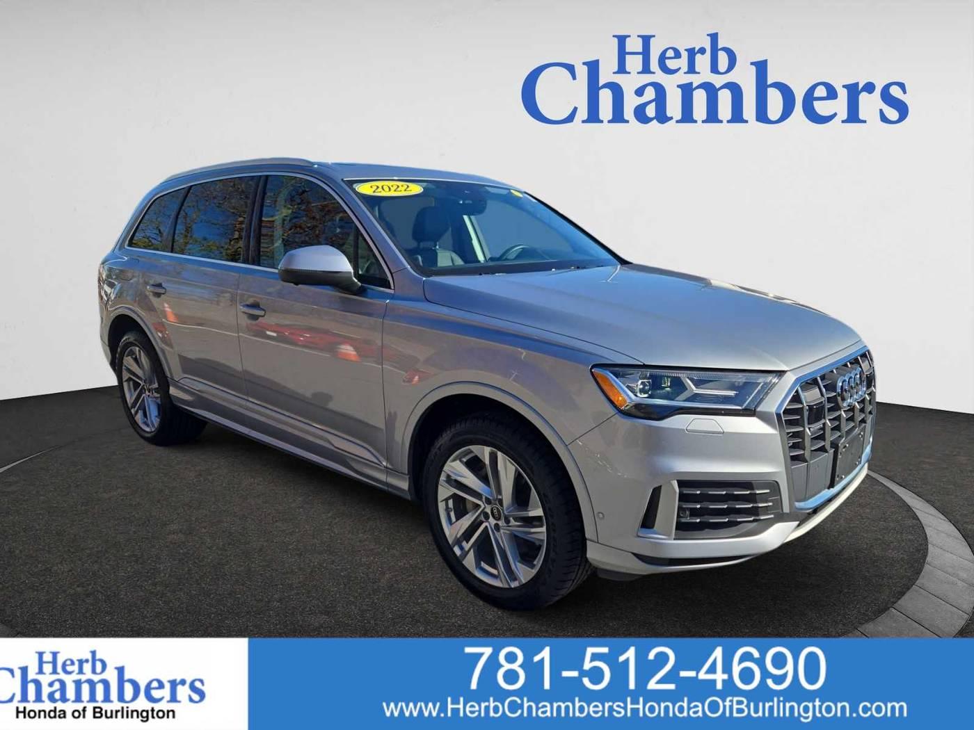 2022 Audi Q7 Premium Plus in Burlington MA For Sale - Image 1