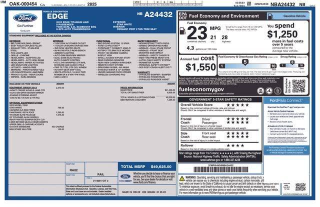 2022 Ford Edge Titanium in Pensacola FL For Sale - Image 1
